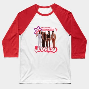 Cartoon Ruby Tuesday Baseball T-Shirt